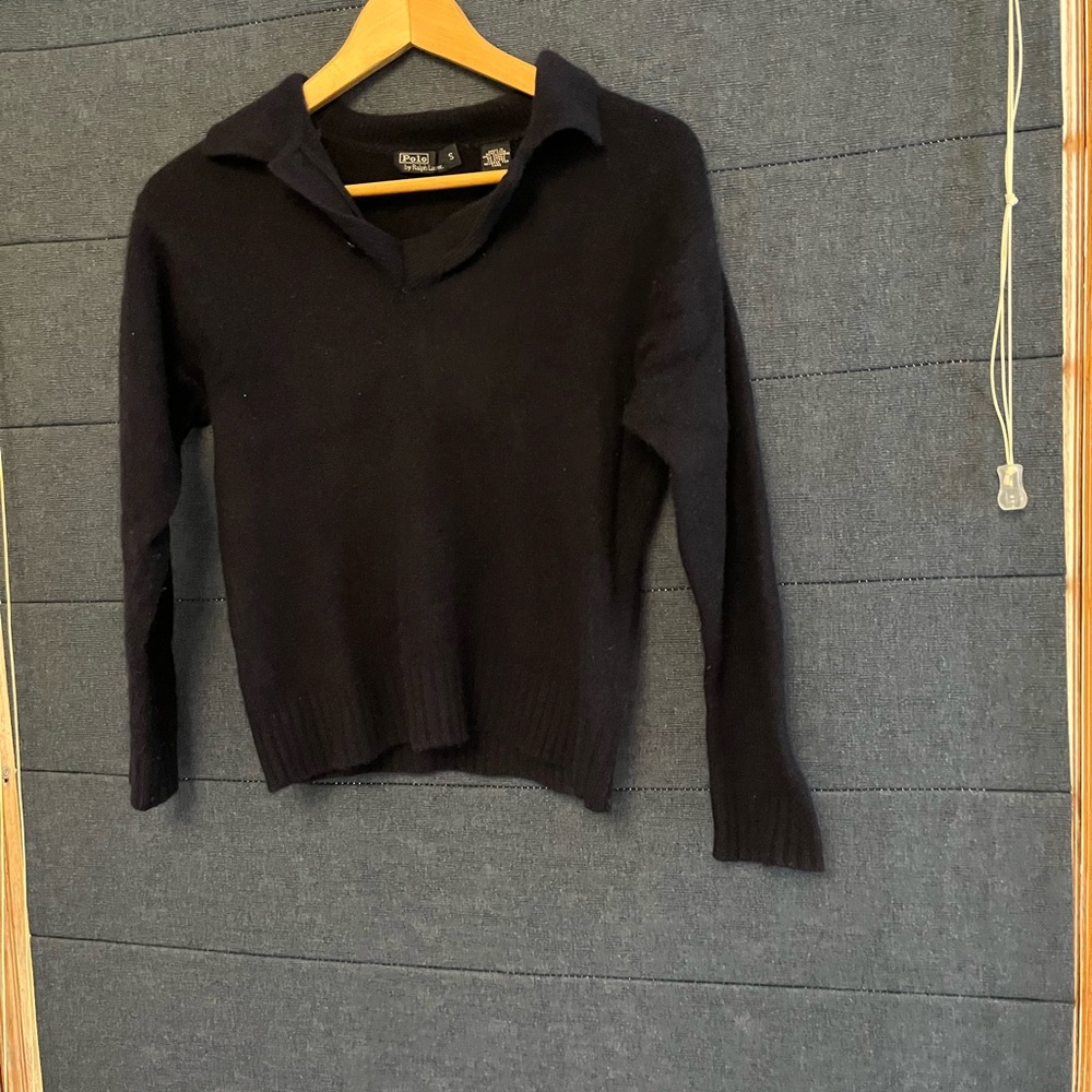 Polo Ralph Lauren cashmere (super soft!!!) collared sweater